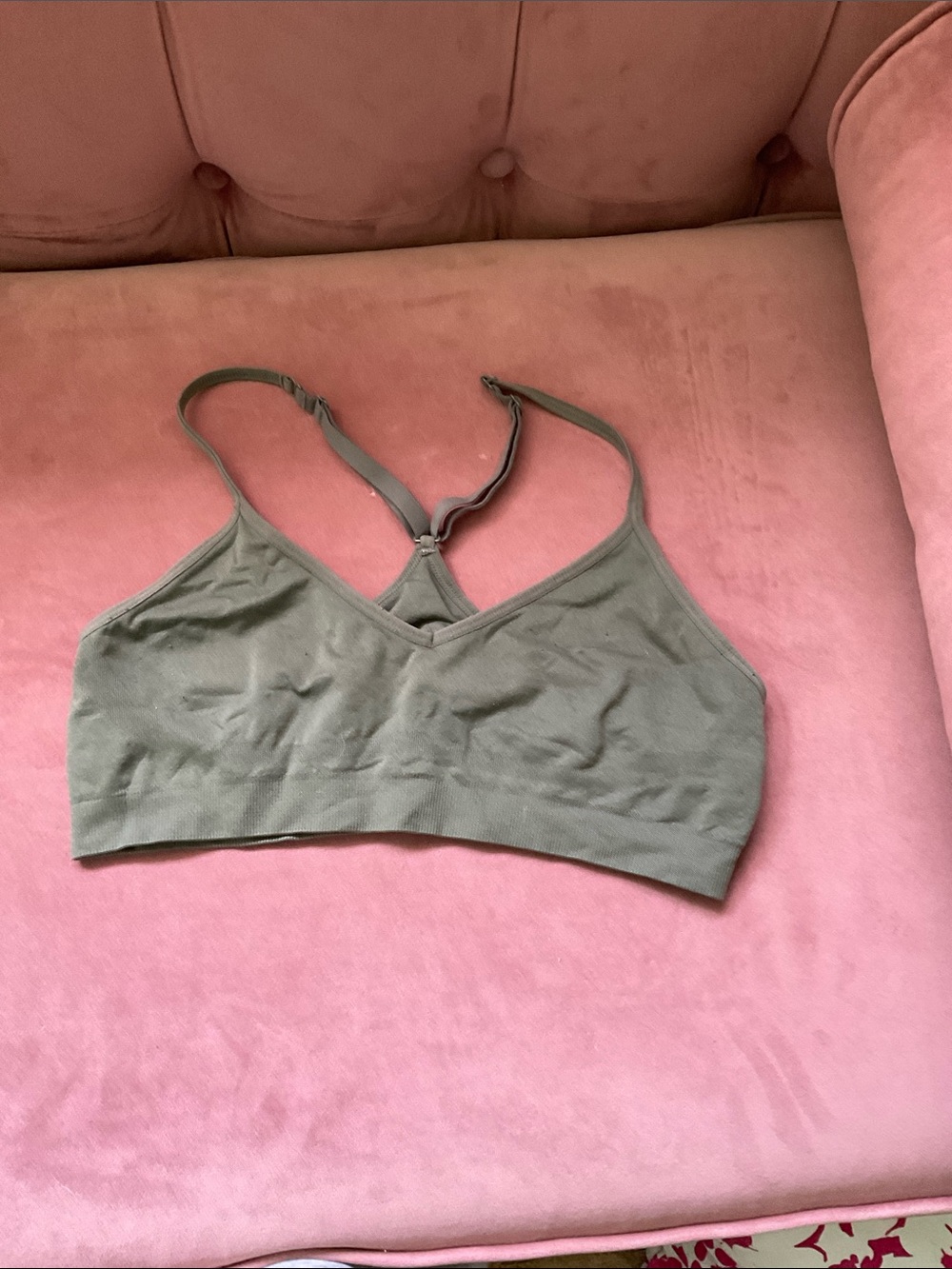 Kalon Studios Bralette Duo in Sage and Olive